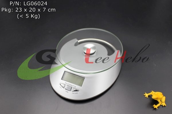 PESA REDONDA CON PLATO DE VIDRIO KE-4 5KG 1 LG06024 01 1