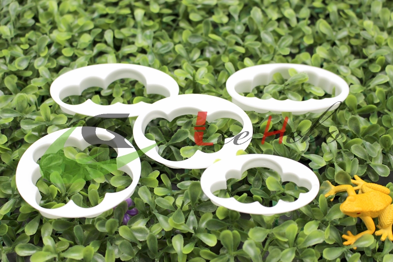 Cortador de Galletas - Nubes 5pcs.