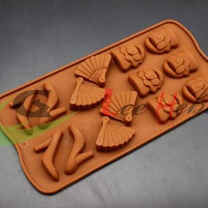 MOLDE SILICONA PARA CHOCOLATE - ACCESORIOS DE MODA PARA MUJER