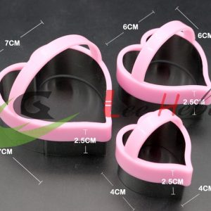 CORTADOR DE GALLETAS - CORAZÓN 3PCS