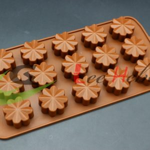 MOLDE SILICONA PARA CHOCOLATE - FORMA DE FLOR - Imagen 1