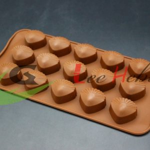 MOLDE SILICONA PARA CHOCOLATE –FORMA DE CONCHA MARINA - Imagen 1
