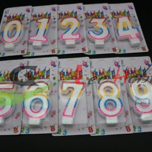 VELAS DE NUMERO 1pcs SZ-123
