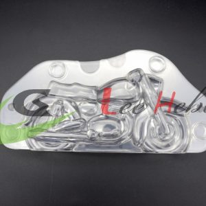 Molde Acrílico P/Chocolate - Moto 3D 7 Molde Acrílico P/Chocolate - Moto 3D - Imagen 4