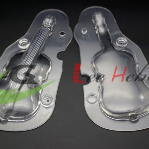 Molde Acrilico P/Chocolate - Guitarra 3D - Imagen 3