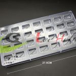 Acrílico para chocolate