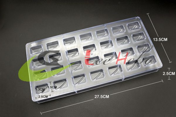 Acrílico para chocolate