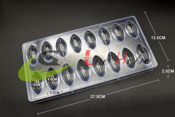 molde Acrílico almendras