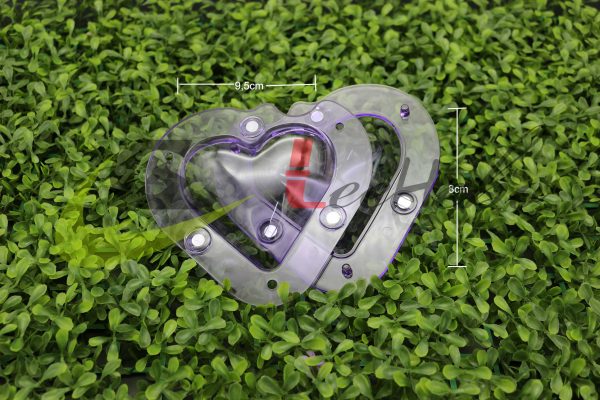 Molde Acrílico P/Chocolate - Corazón 3D 1 foto6