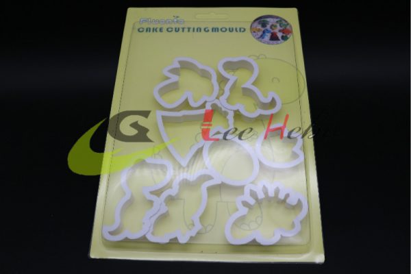 Cortador Plástico de Galletas - Dinosaurios 1 A8