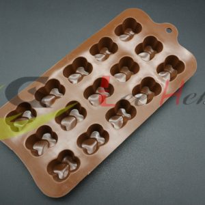 MOLDE SILICONA PARA CHOCOLATE – FORMA DE CORAZÓN DOBLE AMOR 3 MOLDE SILICONA PARA CHOCOLATE – FORMA DE CORAZÓN DOBLE AMOR - Imagen 2