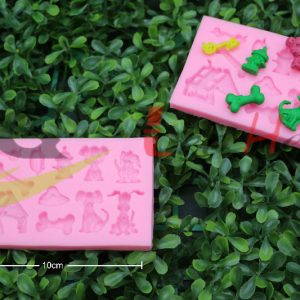 MOLDE PARA FONDANT -FORMA DE CACHORRO