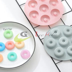 MOLDE SILICONA PARA CHOCOLATE-FORMA DE DONUT