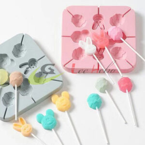 MOLDE SILICONA PARA CHOCOLATE-HUEVOS DE PASCUA Y CONEJITOS, MICKEY MOUSE