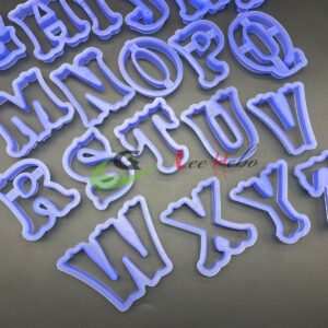 CORTADOR DE LETRAS 26pcs CK2159 9 CORTADOR DE LETRAS 26pcs CK2159 - Imagen 5