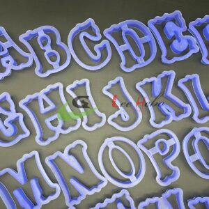 CORTADOR DE LETRAS 26pcs CK2159 8 CORTADOR DE LETRAS 26pcs CK2159 - Imagen 4