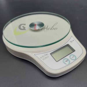 PESA REDONDA CON PLATO DE VIDRIO ZJ-9 5KG