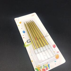 VELAS DE CUMPLEAÑOS (1pcs)--oro