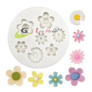 MOLDE PARA FONDANT -CREAR DIFERENTES FLORES