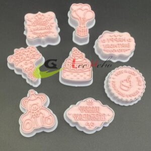 Cortador de Galletas - Happy Birthday 8pcs. 3 Cortador de Galletas - Happy Birthday 8pcs. - Imagen 2