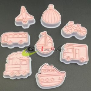 Cortador de Galletas - Transportes 8pcs 3 Cortador de Galletas - Transportes 8pcs - Imagen 2