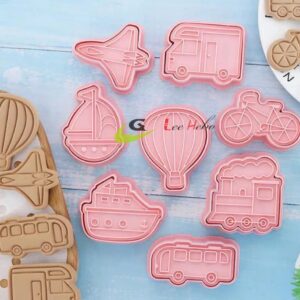 Cortador de Galletas - Transportes 8pcs 2 Cortador de Galletas - Transportes 8pcs - Imagen 1