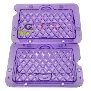 Molde Acrílico P/Chocolate - Cartera Mujer 3D - Imagen 4