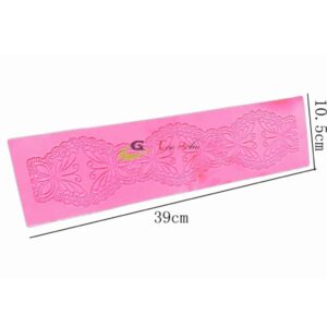 MOLDE DE SILICONA CON RIBETE DE ENCAJE