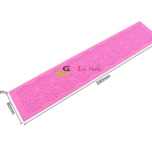 MOLDE DE SILICONA CON RIBETE DE ENCAJE