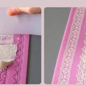 MOLDE DE SILICONA CON RIBETE DE ENCAJE - Imagen 3