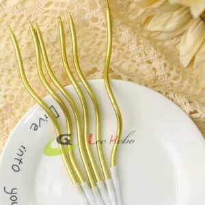 VELAS DE CUMPLEAÑOS (1pcs)--oro