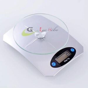 PESA REDONDA CON PLATO DE VIDRIO KE-5/ 5KG