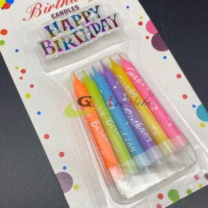 VELAS DE CUMPLEAÑOS (1PCS)