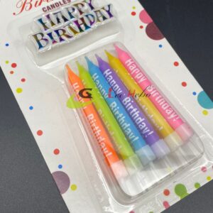 VELAS DE CUMPLEAÑOS(1PCS)