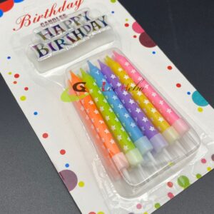 VELAS DE CUMPLEAÑOS  (1PCS)