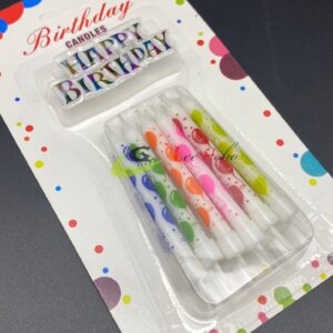 VELAS DE CUMPLEAÑOS  (1PCS)