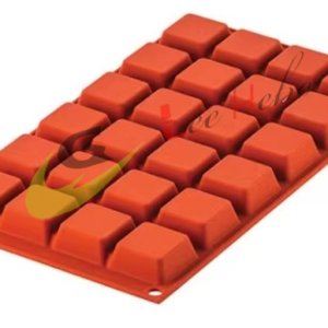 MOLDE SILICONA PARA CHOCOLATE-FORMA DE CUADRADO