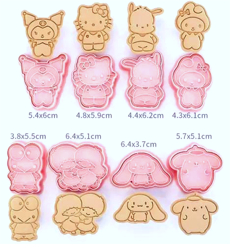 Cortador de Galletas - Hello Kitty y sus Amigos 1 D NQ NP 719458 MLC51666997997 092022 O