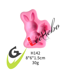 MOLDE PARA FONDANT-PASCUA -CONEJO ZANAHORIA