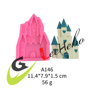 MOLDE PARA FONDANT-FORMA DE CASTILLO