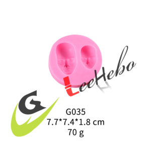 MOLDE PARA FONDANT- FORMA DE UN ROSTRO HUMANO