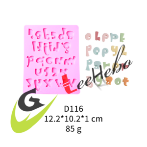 MOLDE PARA FONDANT-LETRAS MINÚSCULAS