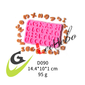 MOLDE PARA FONDANT-LETRAS MINÚSCULAS