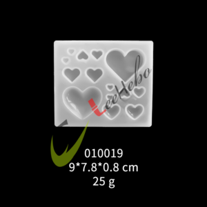 MOLDE SILICONA P/RESINA 010019 -CORAZÓN