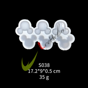 MOLDE SILICONA P/RESINA S038-MICKEY