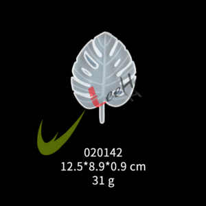 MOLDE SILICONA P/RESINA 020142-HOJA