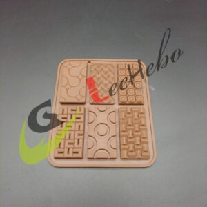 MOLDE SILICONA P/CHOCOLATE -VARIOS PATRONES