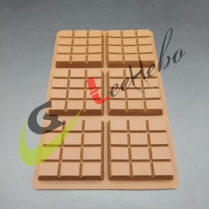 MOLDE SILICONA P/CHOCOLATE-CUADRADOS DE CHOCOLATE - Imagen 1