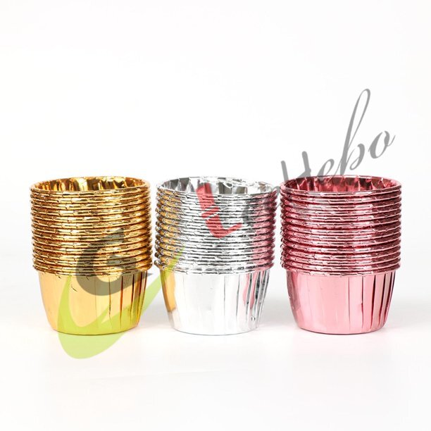 Home 117 CAPSULA METALIZADA PARA MUFFINS (20 capsulas)