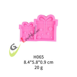 MOLDE PARA FONDANT-FORMA DE CAJA DE REGALO - Imagen 1